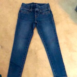 GAP denim leggings size 6.